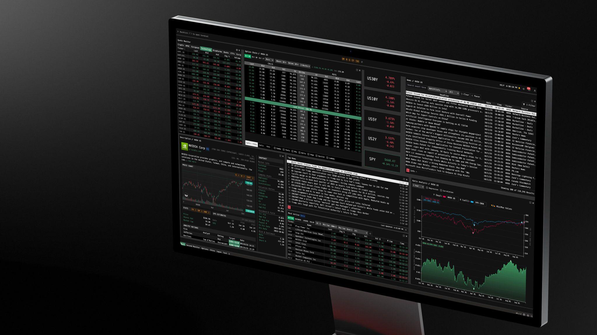 Trading terminal